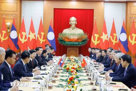 阮明心大使：“战略对接”是推动越老特殊关系不断发展的重要动力