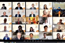 “VPS 2.0”发布仪式以线上方式举行。图自越通社