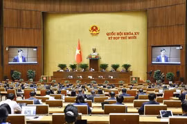 会议现场。图自越通社