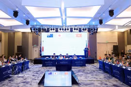 研讨会现场。图自越通社