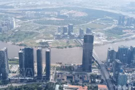  守添半岛是越南国际金融中心的核心区域。图自越通社