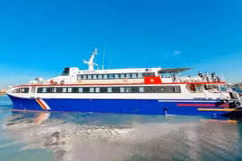 首趟从胡志明市前往昆岛的高速客船将于3月29日启航 。图自Vnexpress
