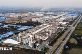 海防VSIP工业园区。图自越通社