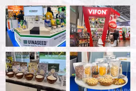 在2026年法国巴黎国际食品展览会（SIAL Paris 2026）上，来自越南的农产品深加工商品吸引了国际买家的广泛关注。图自《人民报》
