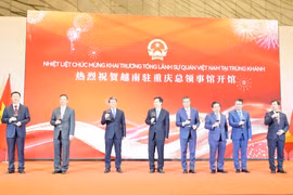 越南驻重庆总领事馆开馆 越中友好合作关系迎来新里程碑
