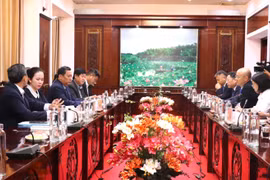 会议现场。图自越通社