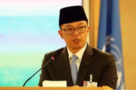印度尼西亚外长苏吉约诺。图自印华日报