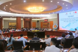 座谈会场景。图自越通社