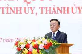 越共中央书记处常务书记陈锦秀。图自越通社