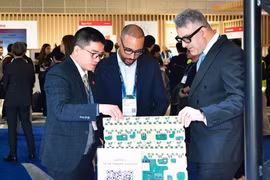 Viettel High Tech积极与中东寻找扩展基础设施的机会。图自越通社