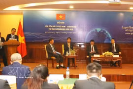 论坛现场。图自越通社