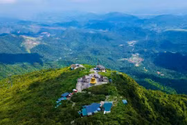 安子山。图自越通社
