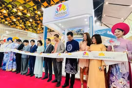 南亚旅游与旅行博览会。图自越通社