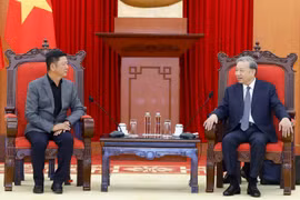 越共中央总书记苏林会见中国立讯精密副董事长王来胜