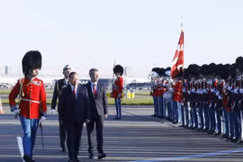 丹麦王国举行隆重仪式 欢迎越共中央总书记、国家主席苏林一行访问