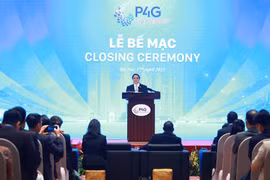 在越南举行的P4G峰会圆满闭幕
