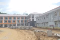清化省边境学校项目进入收尾阶段 全力保障新学期投入使用