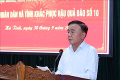 越共中央书记处常务书记陈锦秀。图自越通社