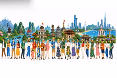 九二国庆节假期游客数量众多且旅游收入超过一万亿越盾的地方