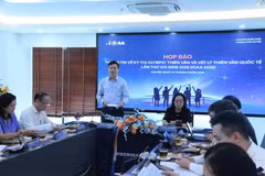 新闻发布会现场。图自vietnam+