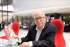 巴西-越南友好协会秘书长佩德罗·德·奥利维拉。图自越通社