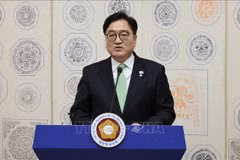 韩国国会议长禹元植。图自越通社