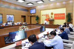 会议现场。图自越通社