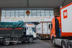 金城二号陆路国际口岸。图自越通社