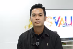 澳大利亚越南学生协会主席黄晋达。图自越通社