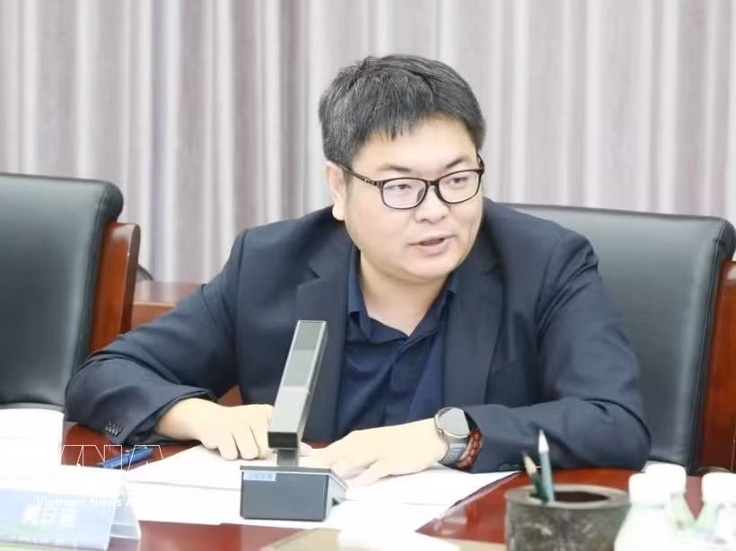中国福建省华侨大学海上丝绸之路研究院院长黄日涵教授 图自越通社