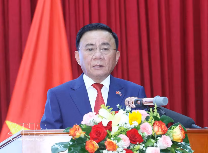越共中央书记处常务书记陈锦秀将对新加坡进行正式访问。图自越通社