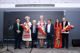 “斯洛伐克文化日”活动现场。图自越通社