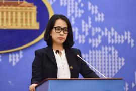 越南外交部发言人范秋姮。图自越通社