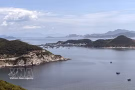 欣赏庆和省沿海公路的壮丽美景