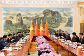 越南国会主席陈青敏在京会见中国国务院总理李强