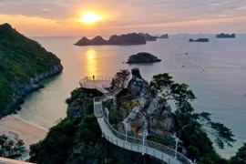 海防市吉婆岛。图自越通社