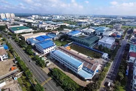 平阳省某个工业园区。图自越通社