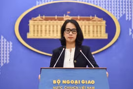 越南外交部发言人范秋姮。图自越通社