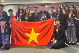 越南在2025年亚洲化学奥林匹克竞赛上夺得5枚金牌。图自越通社