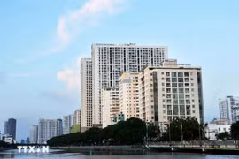 胡志明市某个保障性住房项目。图自越通社