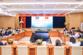 会议现场。图自越通社