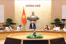 会议场景。图自越通社
