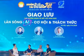 2025年数字技术领域“越南人才奖”启动仪式在邮电技术学院举行。图自越通社