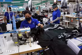 2025年越南纺织品出口虽然会受到影响，但不会“震荡性”下滑。图自越通社