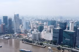 胡志明市一角。图自越通社