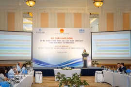 研讨会现场。图自越通社