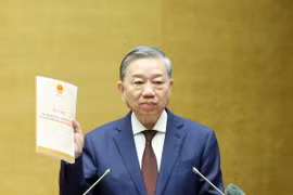 越共中央总书记苏林。图自越通社