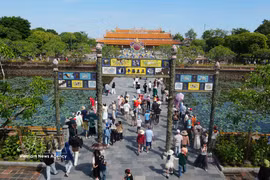 国庆假期顺化市游客量增长231%