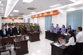 开庭宣判现场。图自越通社