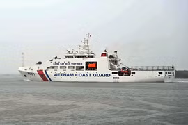 越南海警8001号船。图自越通社